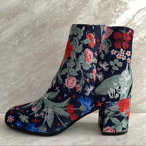 Indigo Road Ankle Booties Embroidered Floral 8